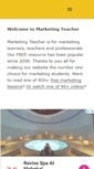 Mobile Screenshot of marketingteacher.com